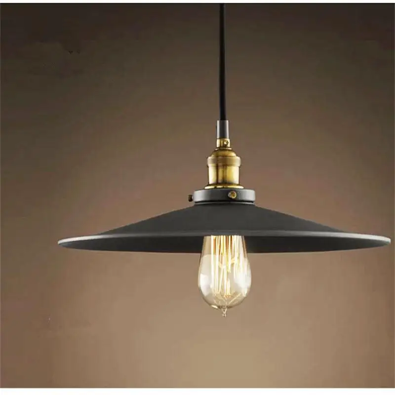 Винтаж Эдисон подвесные светильники Утюг промышленных освещения веревку