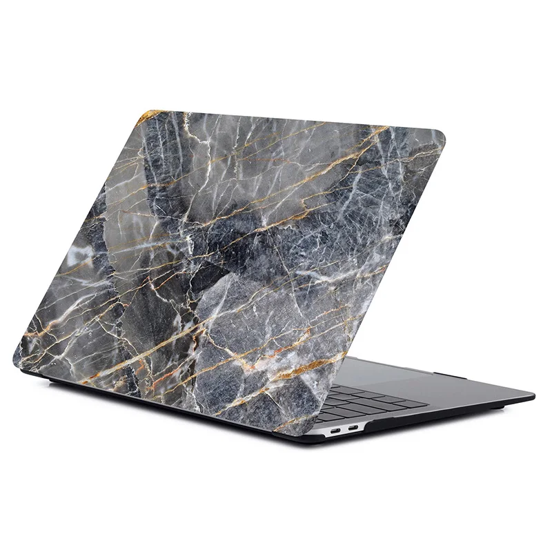 marble-14 Чехол для ноутбука с мраморным узором для Apple MacBook Pro retina Air 11 12 13 15 дюймов, для mac new Air/Pro 13,3 15,4 A1932 A1707 - Цвет: marble-14