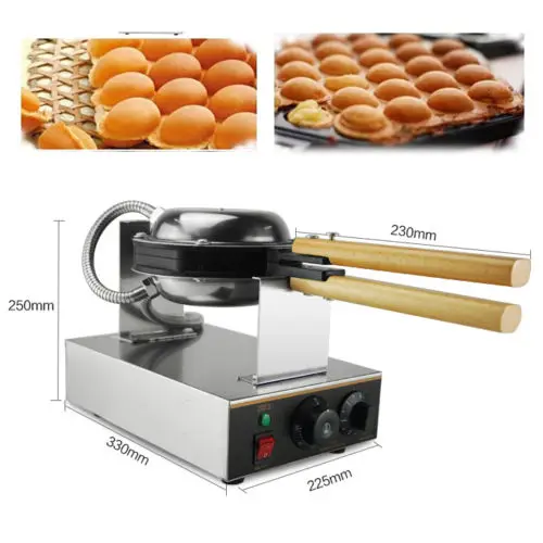 2019 Real Flue Type Instant / Tankless Cb Saso New 110v/220v Electric For Cake Oven Qq Waffle Maker Machine