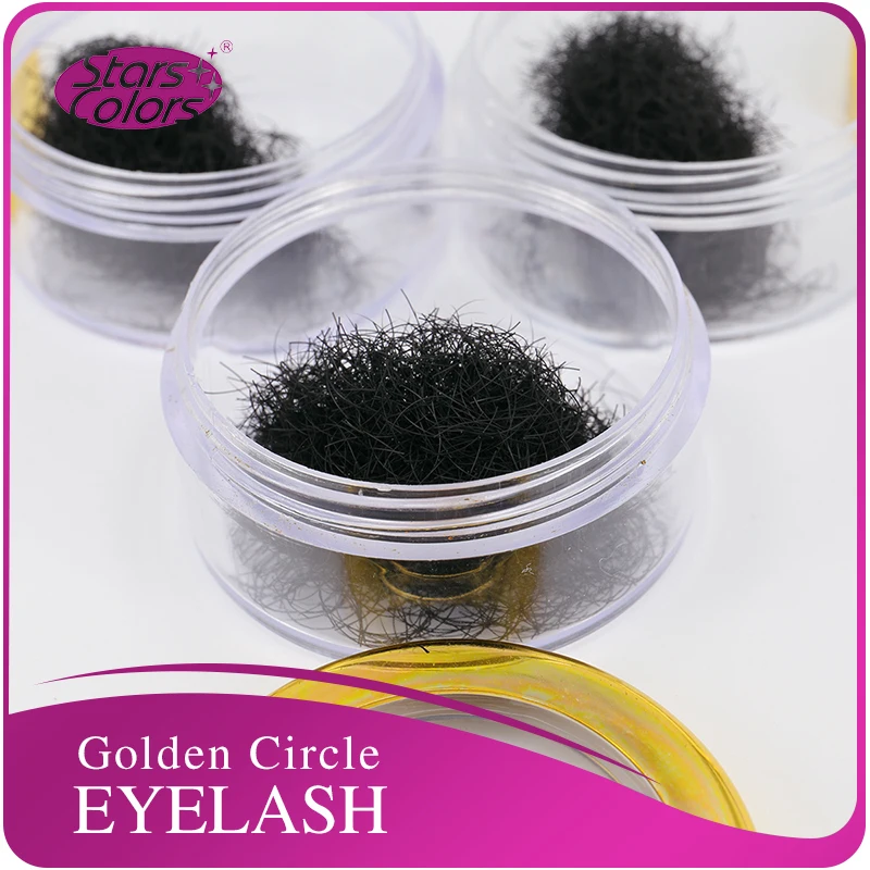 Шелковые искусственные ресницы для наращивания C образные завитки натуральные