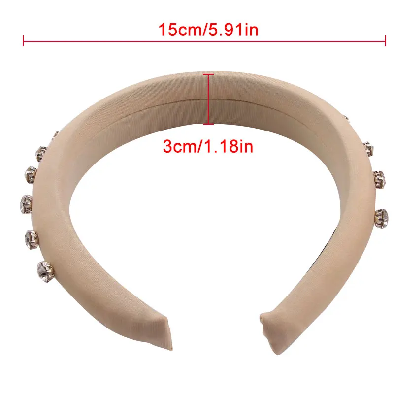 Индивидуальная Толстая губчатая головная повязка 3 см ширина мягкая с белым