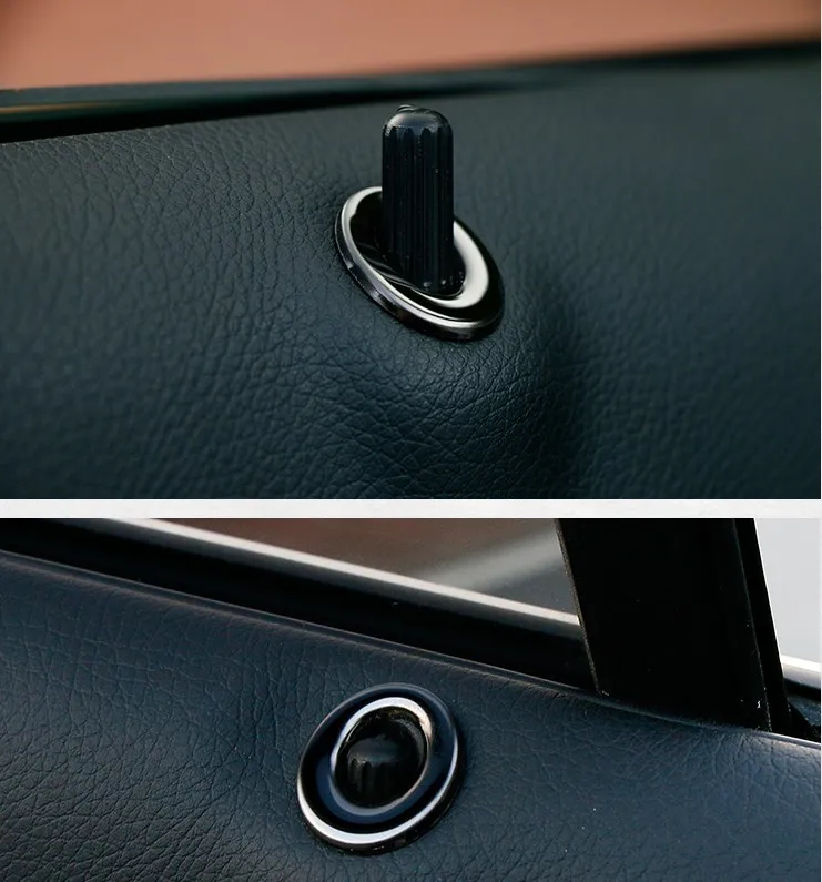 for Mercedes Benz A GLA CLA Class W176 W246 C117 X117 Door Lift Lock Metal Decoration Trim Stickers Cover Car Styling | Автомобили и