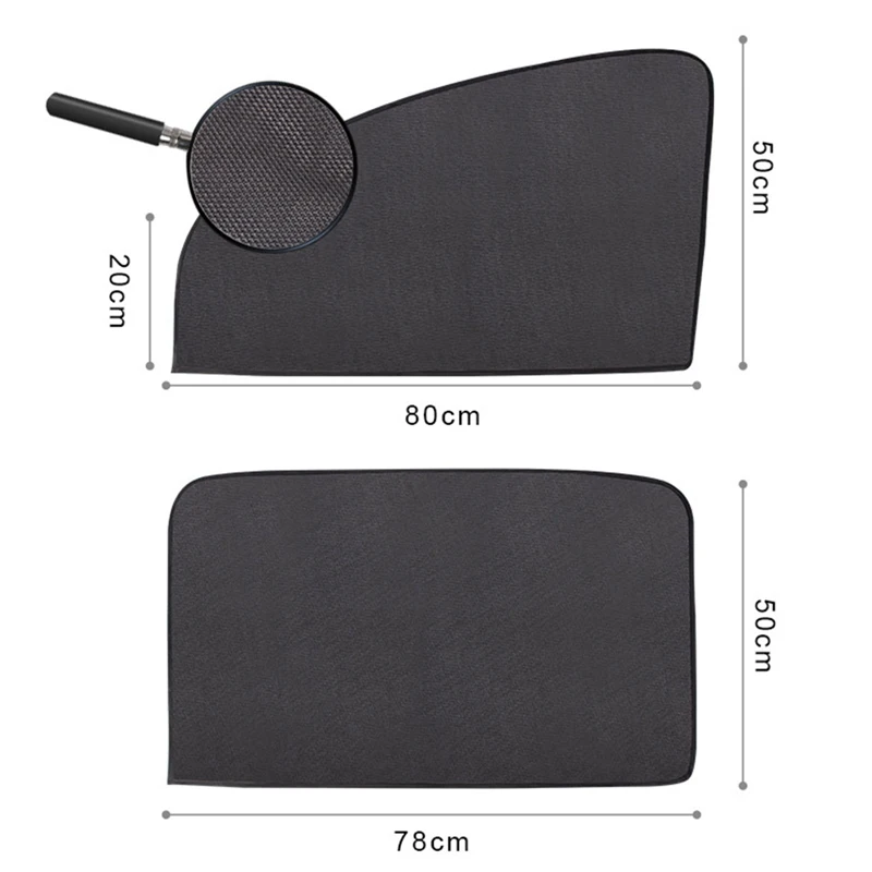 1 шт. магнитный автомобильный солнцезащитный козырек с защитой от ультрафиолета, автомобильный шторный козырек для окна автомобиля, солнцезащитный козырек для бокового окна, летняя защита