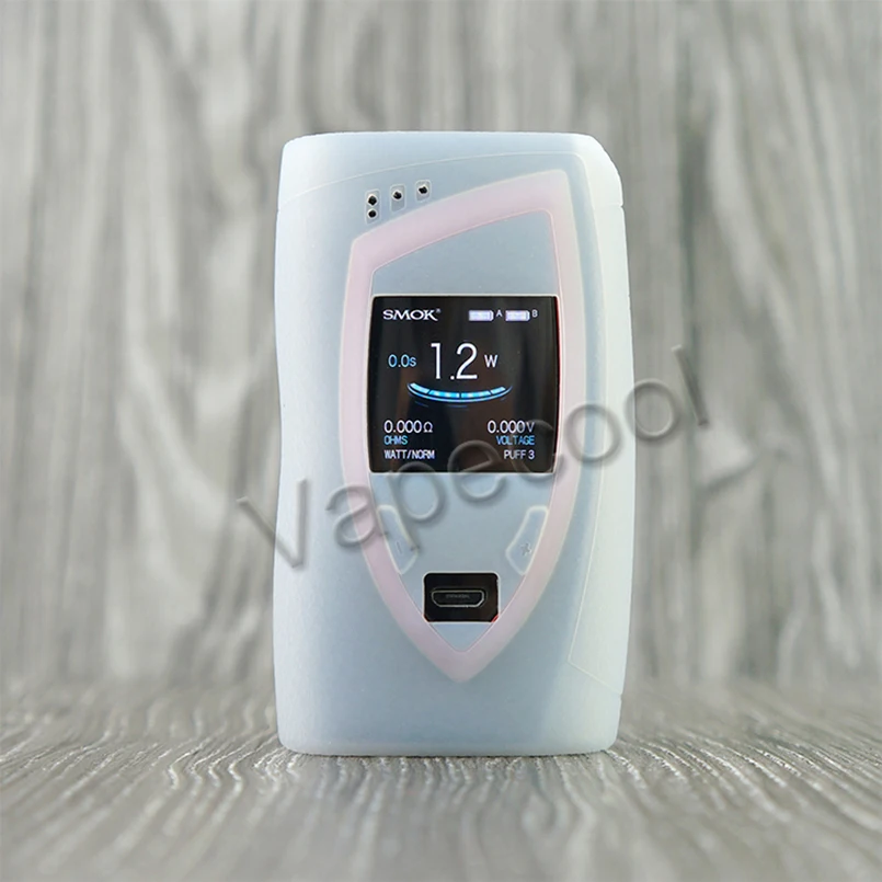 2 шт SMOK Devilkin 225 W силиконовый чехол с силиконовым покрытием для кожи и силиконовых втулок, наклейка для Vape Smok Devilkin 225 W TC box mod