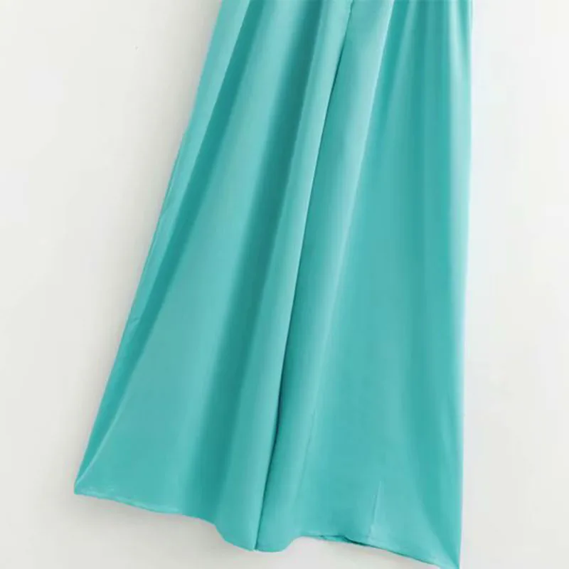 Женские комбинезоны на бретельках летние тонкие Сатиновые свободные прямые