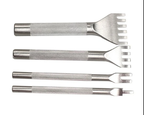 Бесплатная доставка 3 мм 4 шт. в наборе инструменты для кожевенного ремесла