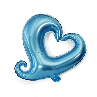 Free Shipping New 50pcs / lot18 inch hook heart aluminum balloon birthday party decoration toys children wholesale |