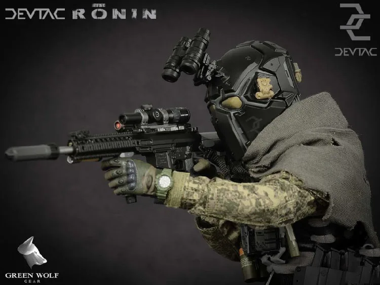 Коллекционная фигурка в масштабе 1/6 полный набор Экипировка зеленого волка Devtac