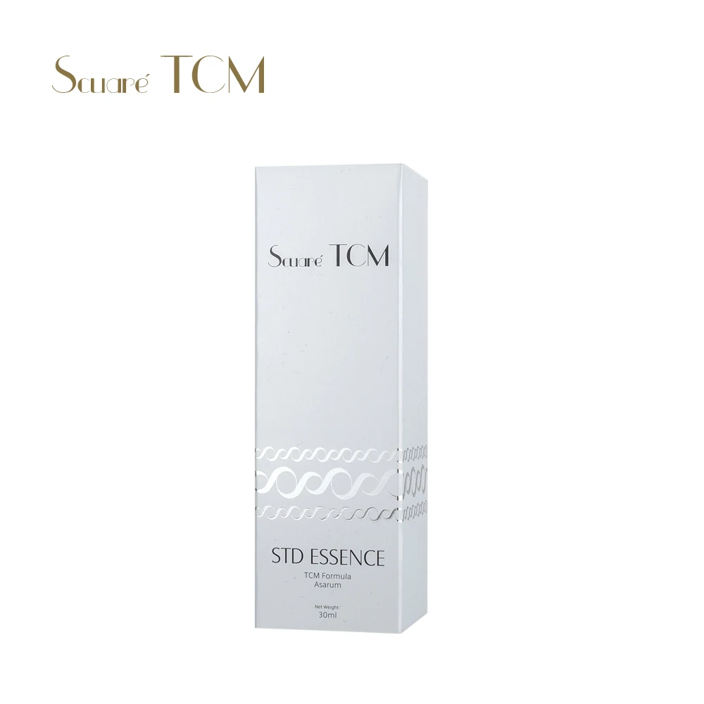Scuare STD Essence формула TCM Rhizoma отбеливает и увлажняет сужает поры скрывает примеси