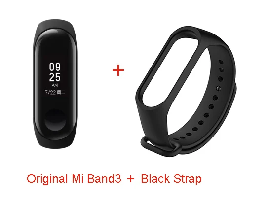 global version Xiaomi Mi Band 3 глобальная Версия смарт-Браслет фитнес-браслет часы группа 3 большой сенсорный экран частота сердечных сокращений сообщения Smartband - Цвет: global version