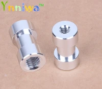 50pcslot 14 to 38 female screw convert adapter screw spigot stud for tripod flash light stand
