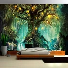 Фотообои 3D романтические Фэнтези лес дерево ручная роспись фрески гостиная телевизор диван детская спальня фон стены бумажные стены