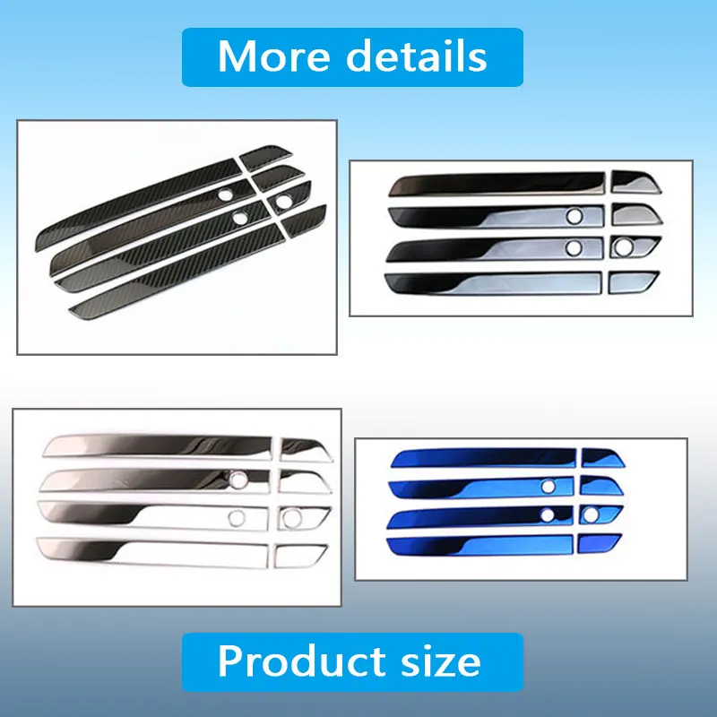 Auto Car Styling Stickers Covers For Honda Civic 2018 2019 2016 2017 Accessories Stainless Steel Exterior Door Handle Bowl Frame |