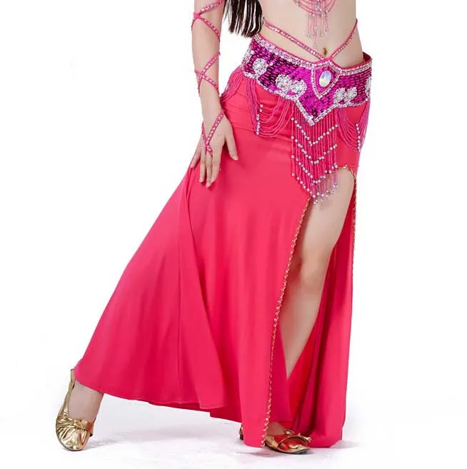 Bollywood 9 Colors Belly Dancing Skirts Swing Skirt Dance Costumes Professional Costume India Bellydance Tribal Dress | Тематическая