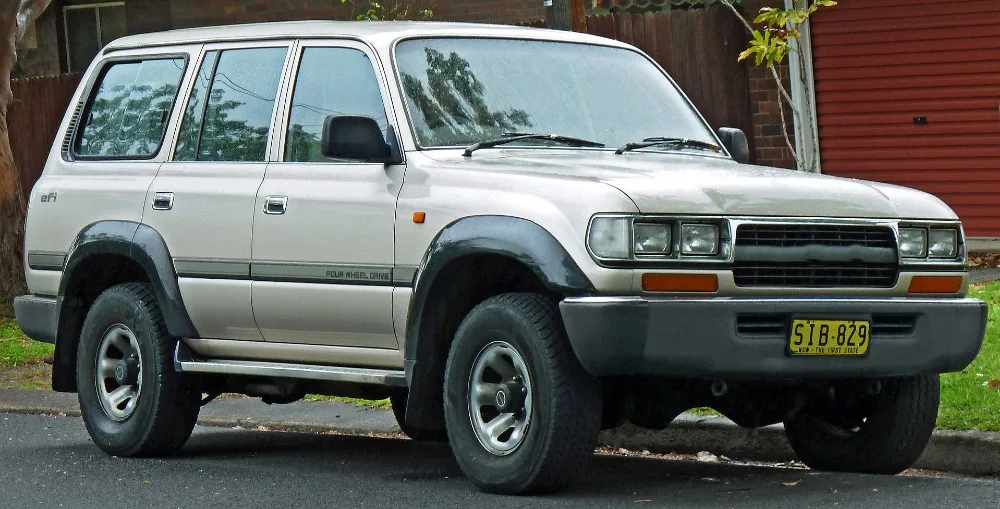 Для Toyota Land Cruiser Аутона 4500 FJ80 1992-2008 сторона фурмы ABS хромированный автомобильный серебрение изменение фурма Тим 2 шт