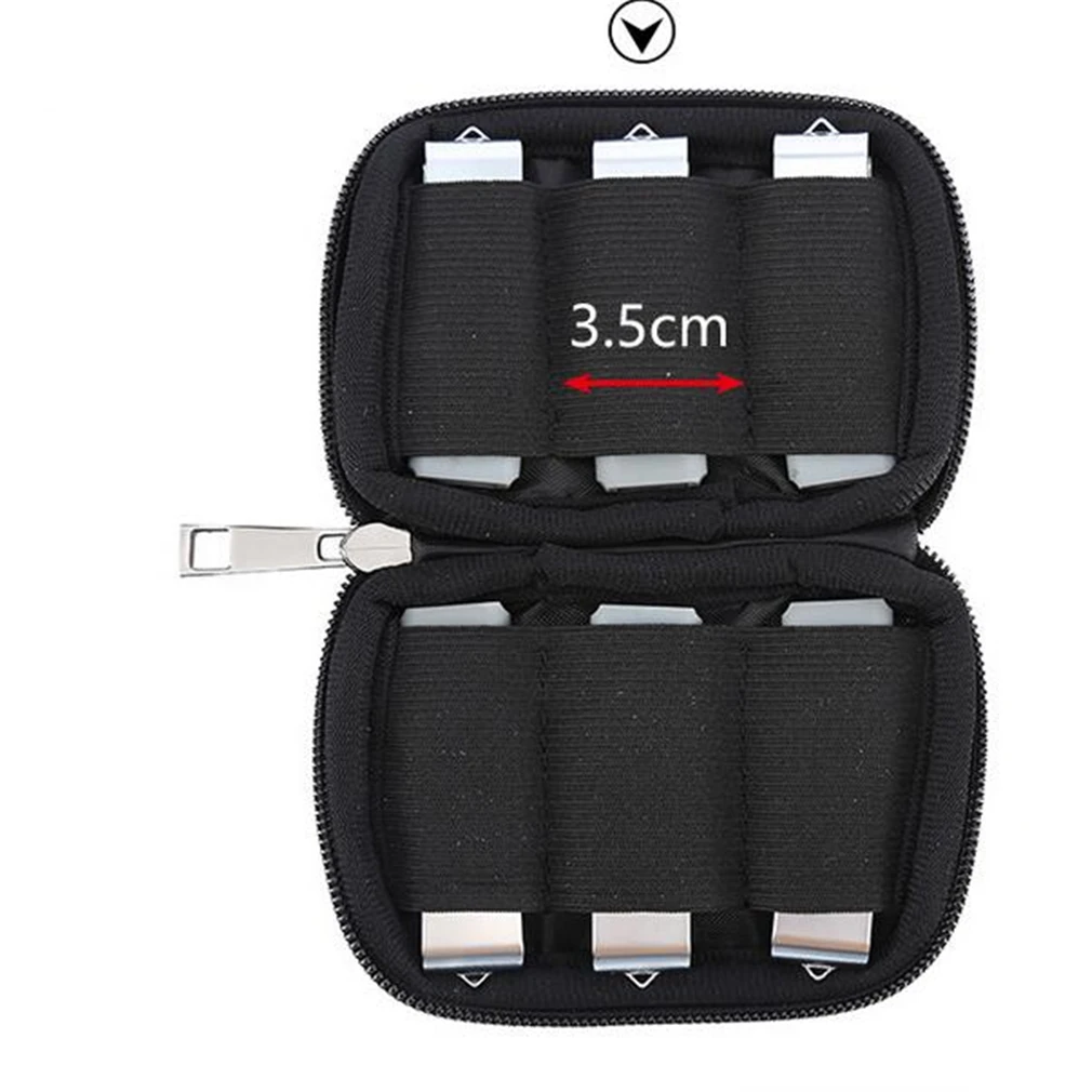 Высокое качество, многофункциональный USB флеш-накопитель, органайзер, чехол, сумка для хранения, защитный держатель для дорожных сумок, Bolsa De Almacenamiento - Цвет: black