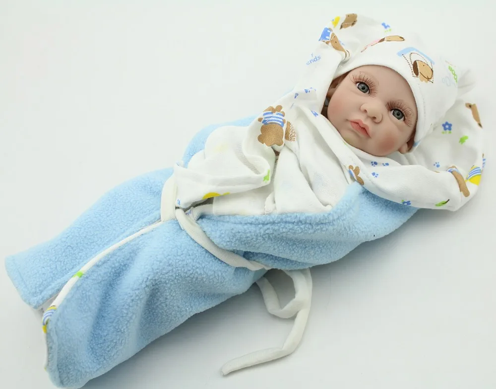 NPKDOLL силиконовые куклы для новорожденных мягкие ручной работы 11 дюймов 28 см