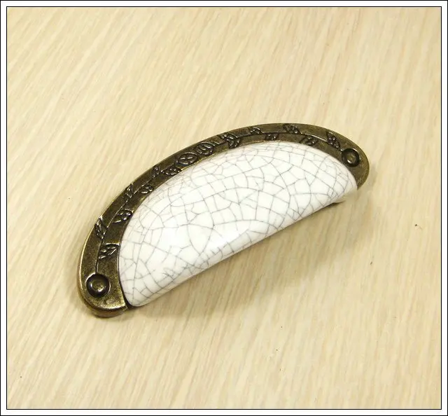 Керамические ручки для кухонного шкафа (C.C.: 3 78 ''L: 4 17'')|cabinet handle|handling systemhandle