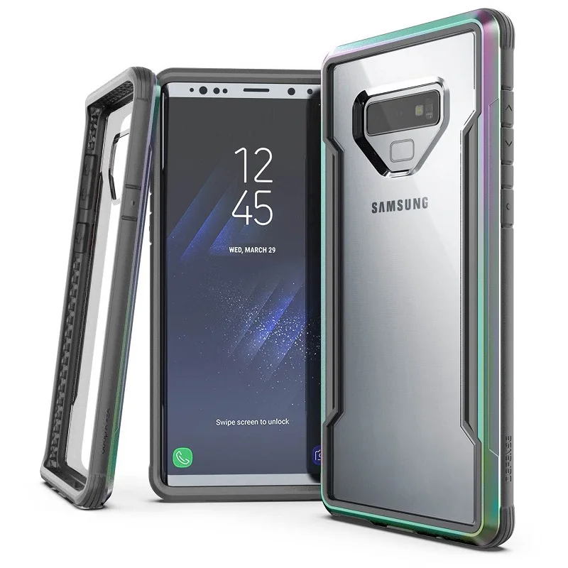 Чехол X-Doria Defense Shield для samsung Galaxy Note 9, военный класс, протестированный, защитный чехол для Note 9, алюминиевый чехол