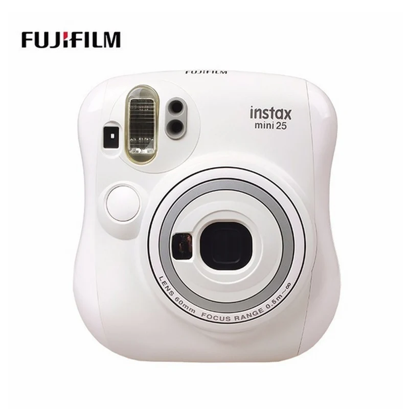 Fujifilm Instax Mini 25 Kitty and Cherry White камера для Fuji Instan фильм фото|Плёночные и моментальные