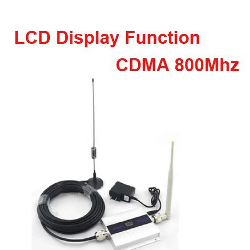 

CDMA booster gain 55dbi LCD display function with cable and antenna CDMA 850Mhz mobile phone signal booster repeater