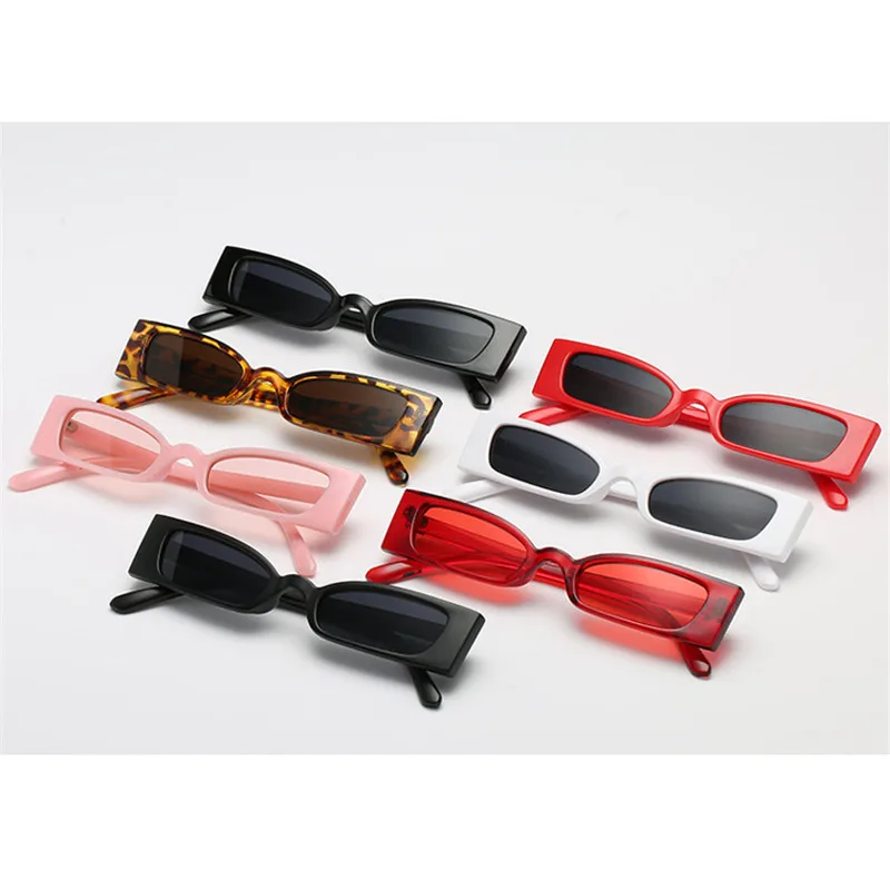 Ретро небольшой Квадратные Солнцезащитные очки женские 2018 г. Роскошные