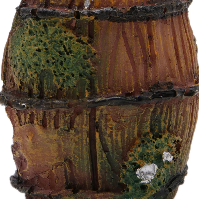 Бочка аквариума смолы пещера-украшение ландшафтного дизайна интерьера-Y102 | Дом и