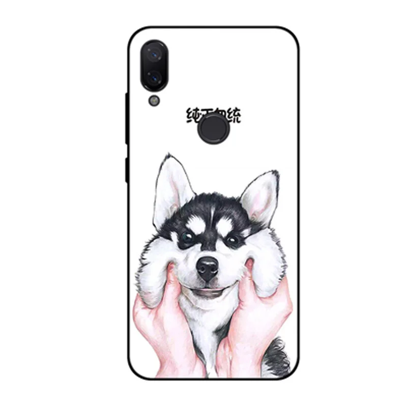 Мягкий чехол накладка с рисунком из мультфильма HD для Xiaomi Mi Play мягкий силиконовый