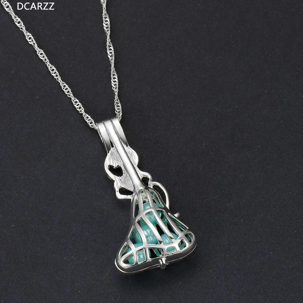 Алладин Принцесса Жасмин жемчужного кулона клетка ожерелье в винтажном стиле