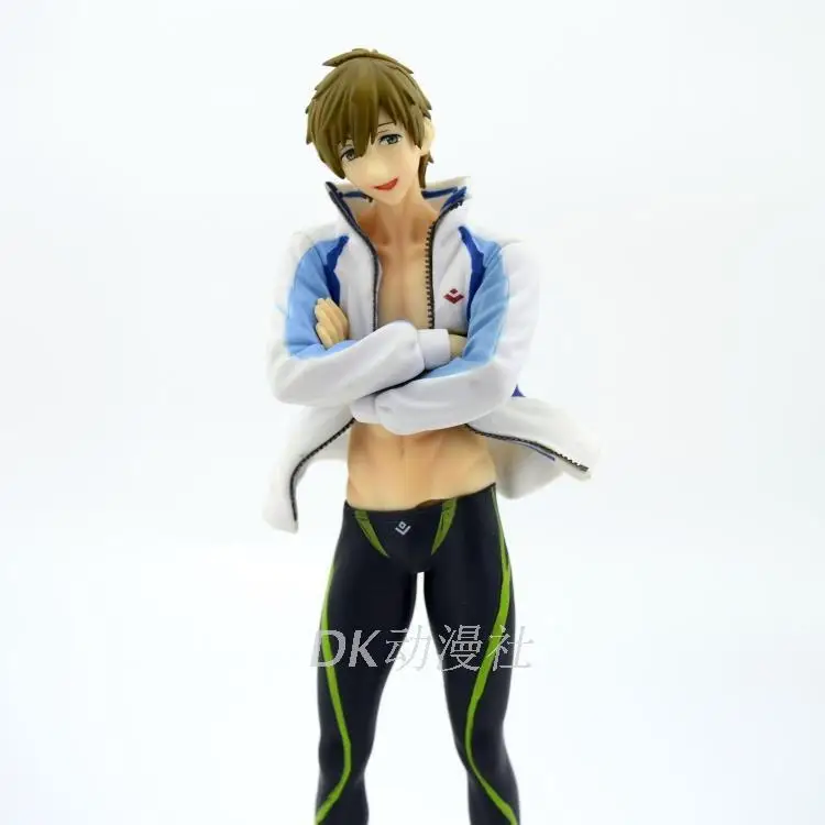 22 см аниме бесплатно! Iwatobi Swim Club Haruka Nanase Тачибана Макото 1/8 ПВХ фигурка