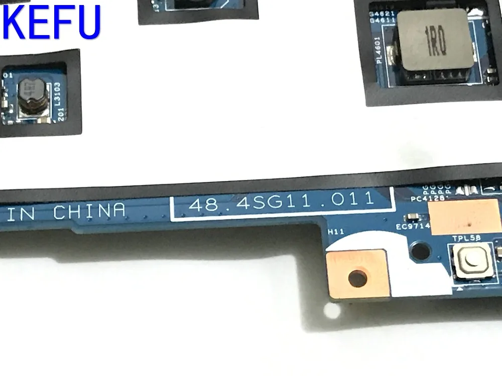 KEFU STOCK SUPER 48 4sg11.011 (48 4sg12. 011 ) LG4858 для LENOVO G580 материнская плата видеочип GT610M ( SLJ8E I3 I5