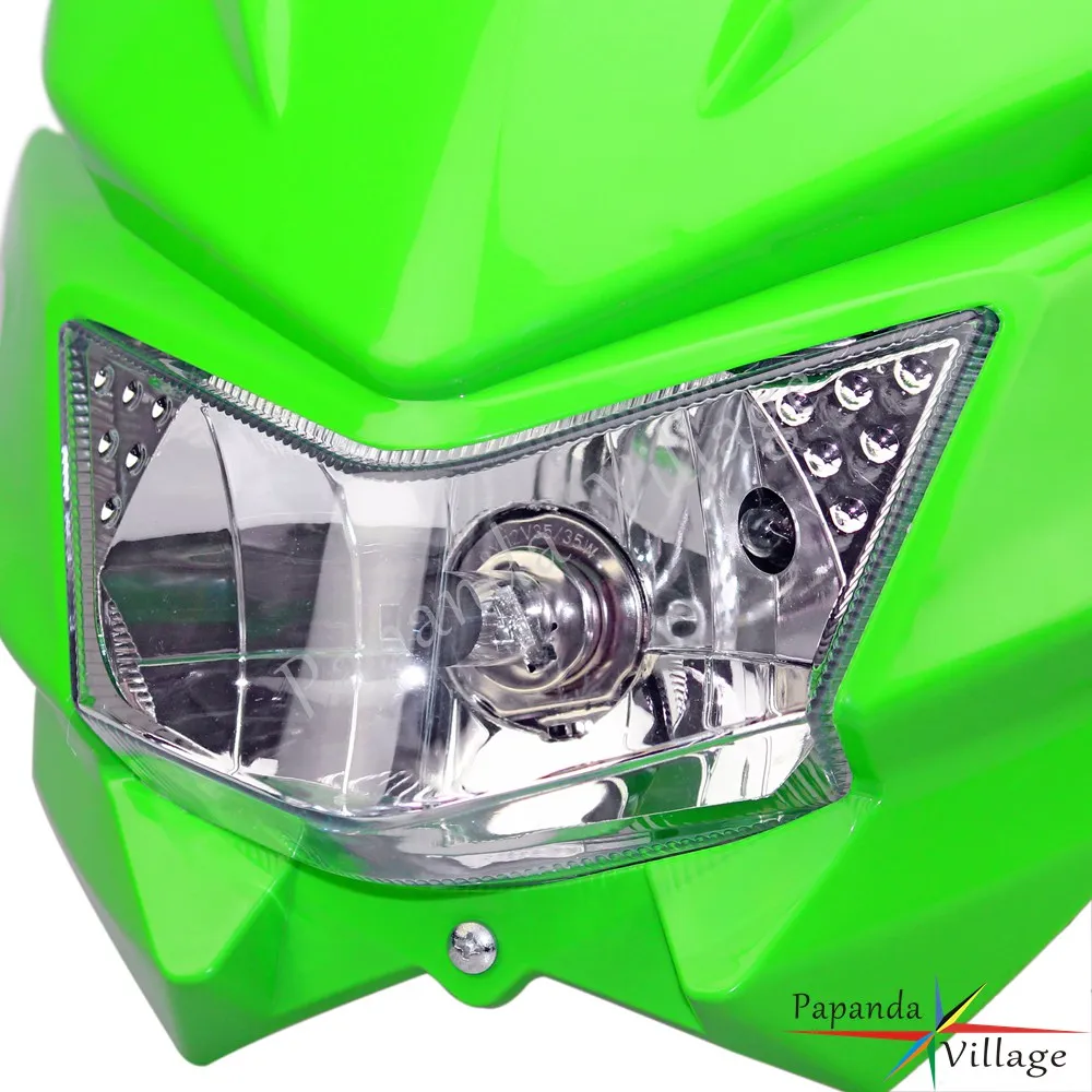Налобный фонарь для мотоцикла Honda Kawasaki KLX110 250 XT 660R 660X WR 250F 250R 450F 250X Романтический FMX