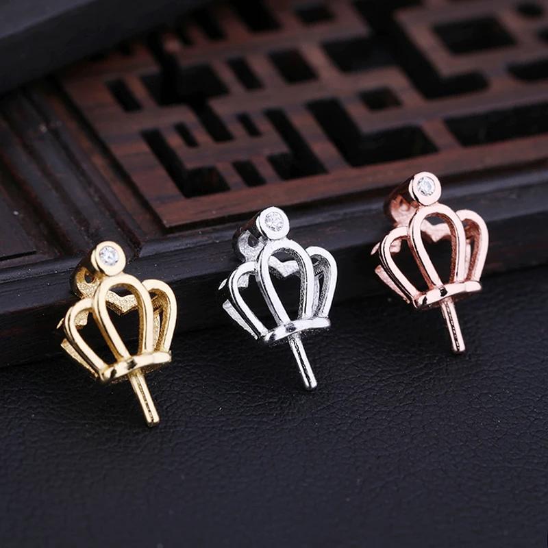 925 Silver Color 3 Colors Pendant Clasp Pinch Clip Bail Pendant Connectors Bail Beads Jewelry Findings DIY Jewelry Accessories