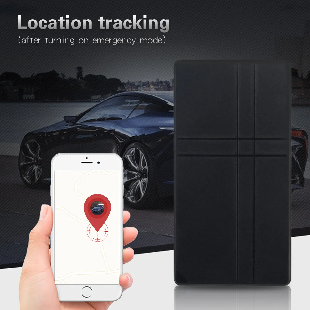 Портативный GPS трекер GPT12 долгое время в режиме ожидания 5000 мАч аккумулятор