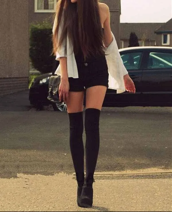 Новые Сексуальные женские черные тонированные прозрачные искусственные высокие