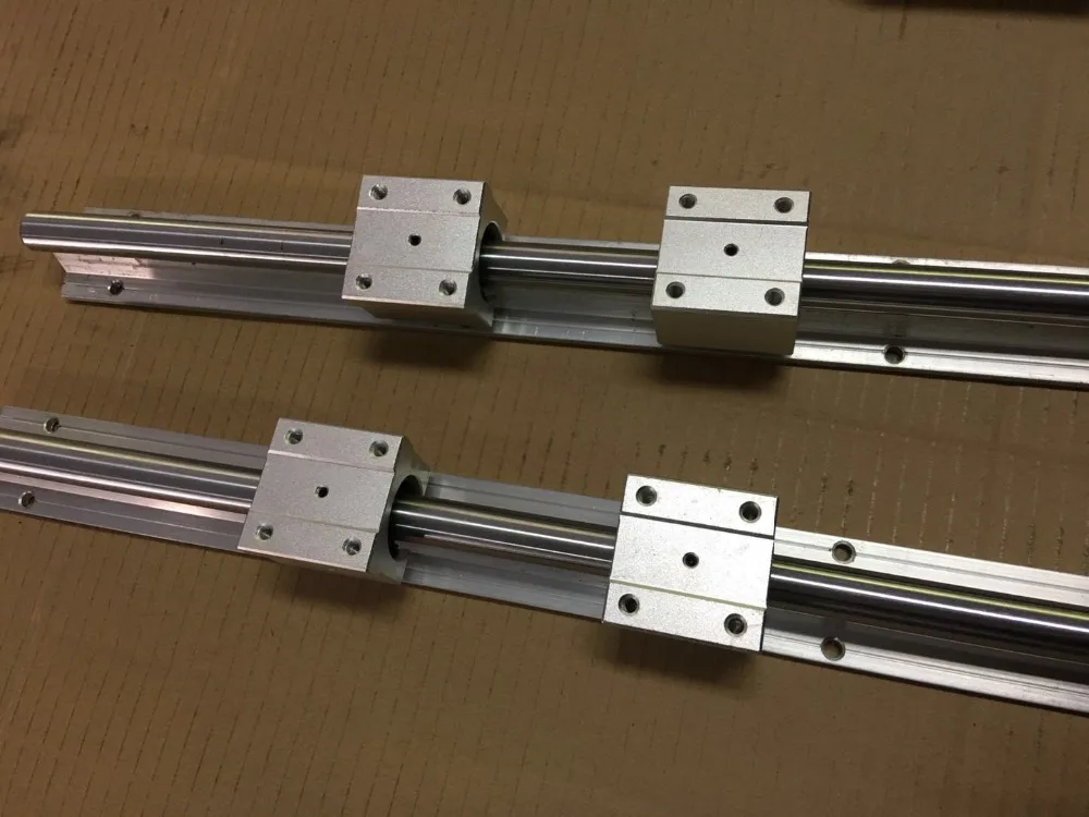 6 комплектов линейная направляющая SBR16 L300/1500/1500 мм + SFU1605 350/1550/1550 шариковый винт 3