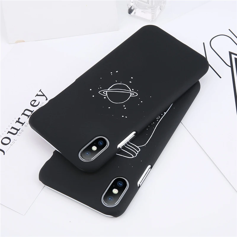 Lovebay чехол для телефона iPhone 6 6s 7 8 Plus X милый мультфильм бутылка желаний планета
