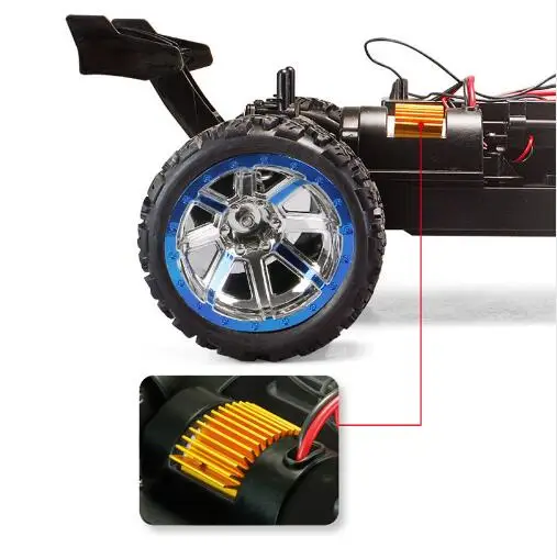 Радиоуправляемая машина 2 4G 4WD Бигфут монстр Трак для скоростных гонок