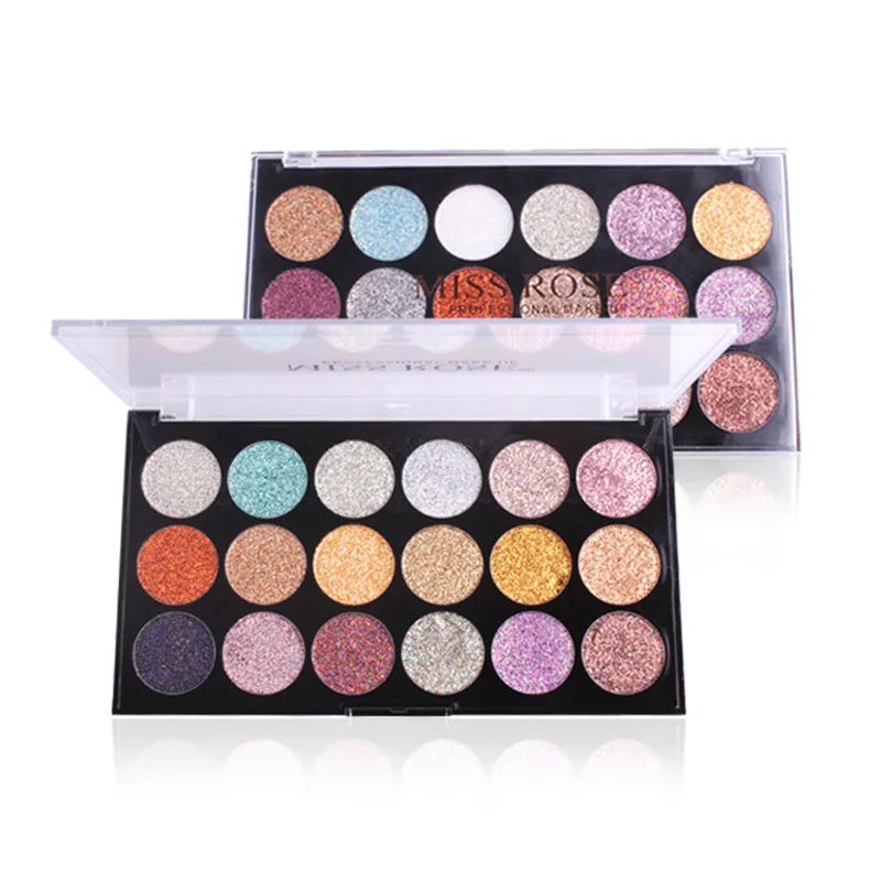 MISS ROSE 18 цветов Палитра теней для век женщин макияж тени порошок Набор Мода