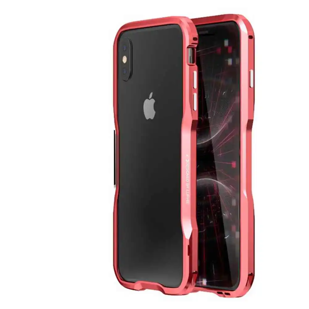 Оригинальный Роскошный Алюминий металла Рамки чехол для iPhone X телефон бампер