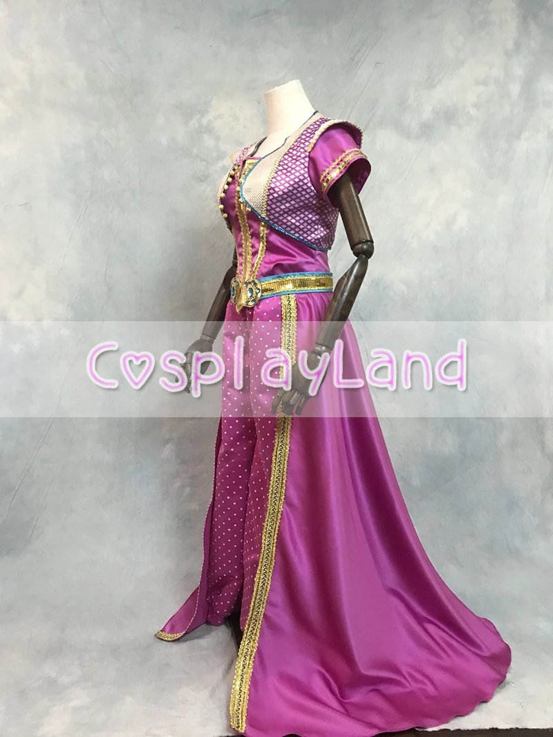 Женский костюм принцессы жасмин Аладдин маскарадный из фильма на Хэллоуин