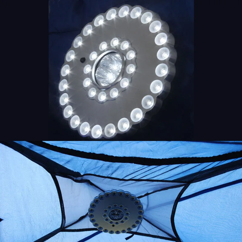 Портативный фонарь 41 светодиодные ночные светильники 3 режима 4 * AA батарея лампа