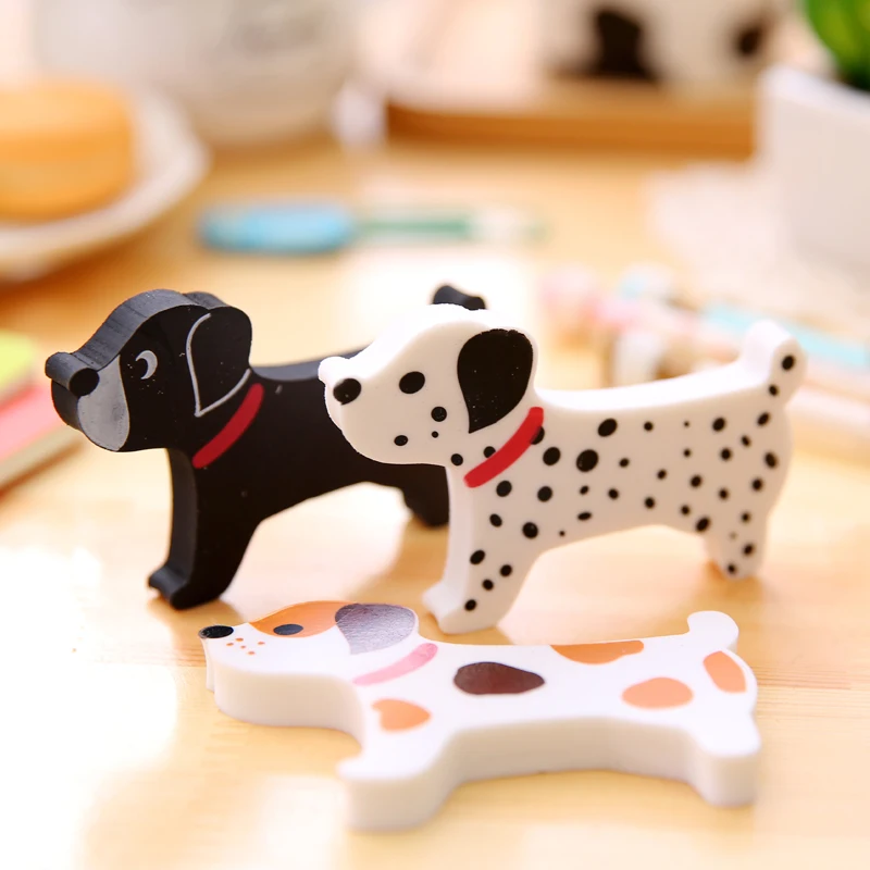 Aihao 12026 5 шт. японский милые собаки животные Kawaii Карандаши ластики резина для детей