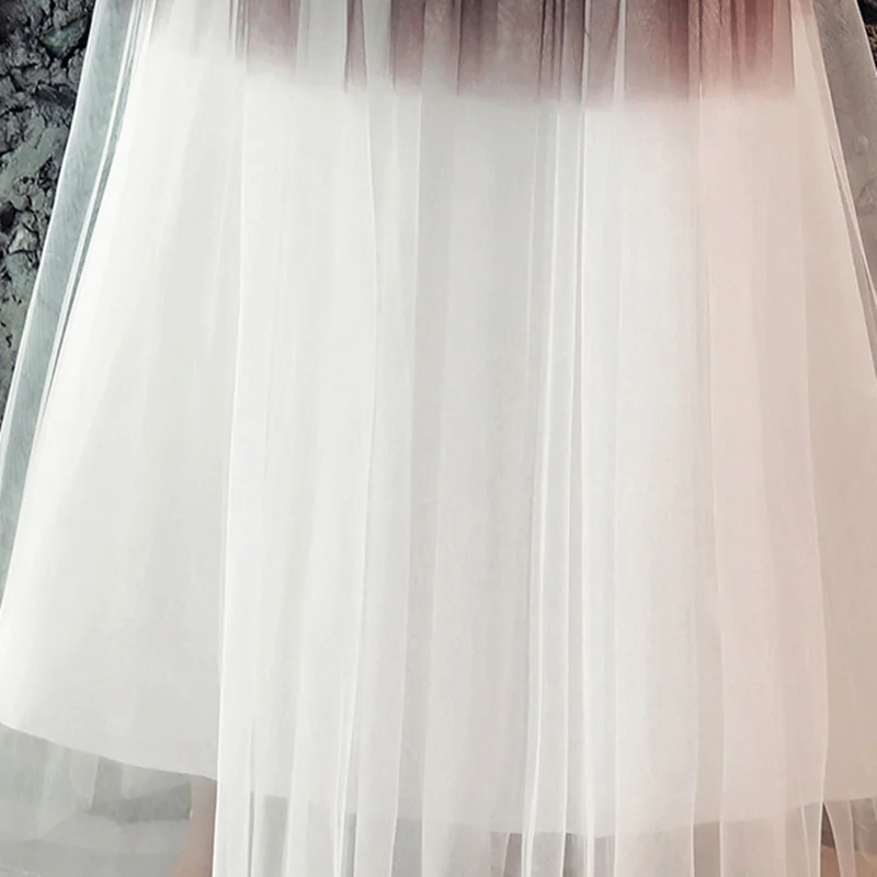 Длинное вечернее платье с Омбре элегантное бальное для выпускного вечера