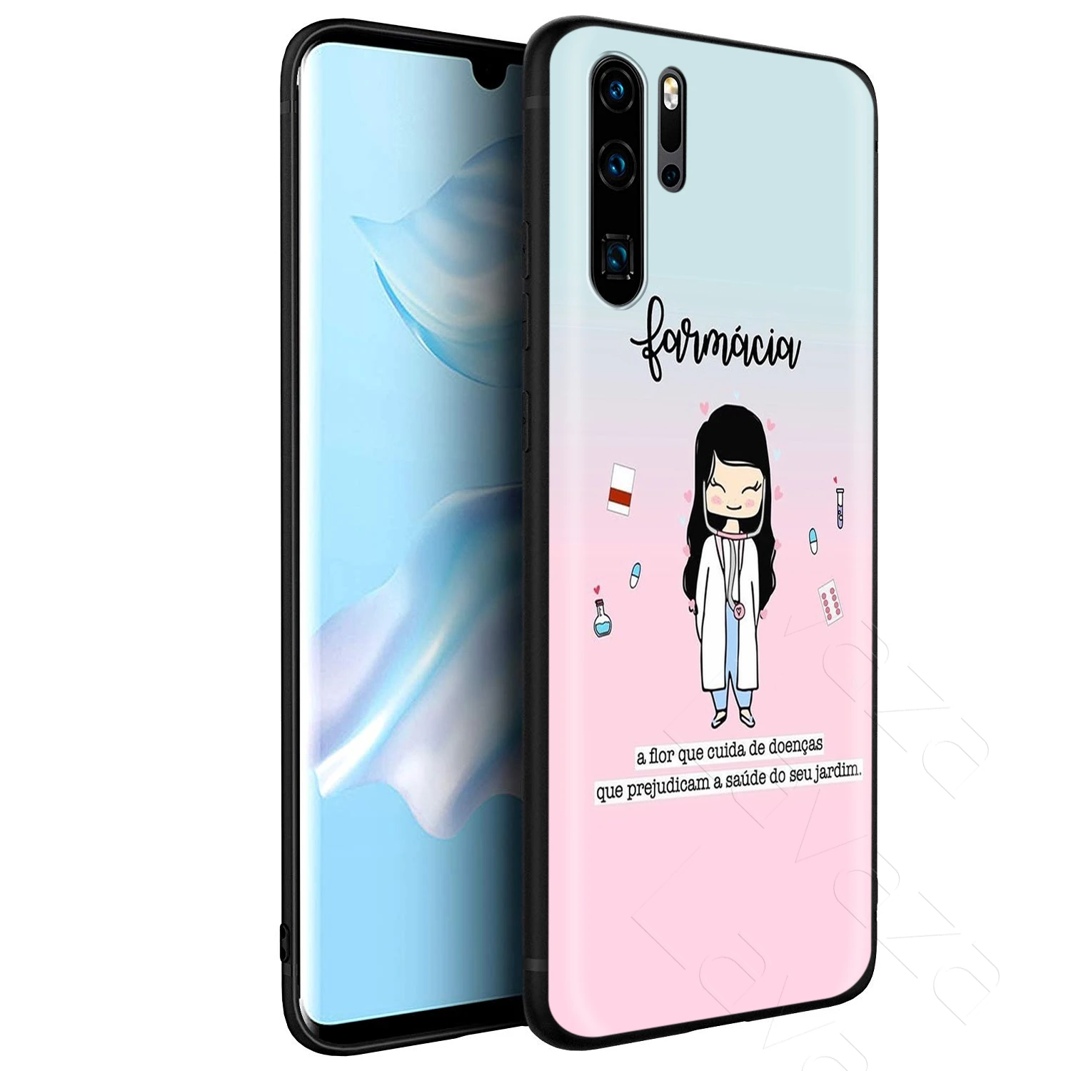 Lavaza медсестра медицина Сердце чехол для Huawei мат 30 20 Honor 6a 7a 7c 7x 8C 8x9 10 Nova 3i 3 Lite рro Y6 2018