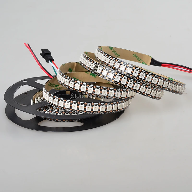 Цифровая светодиодная лента SK6812 5050 smd rgb 144 светодиодов/м пикс./м 2 м/рулон Вход 5 в