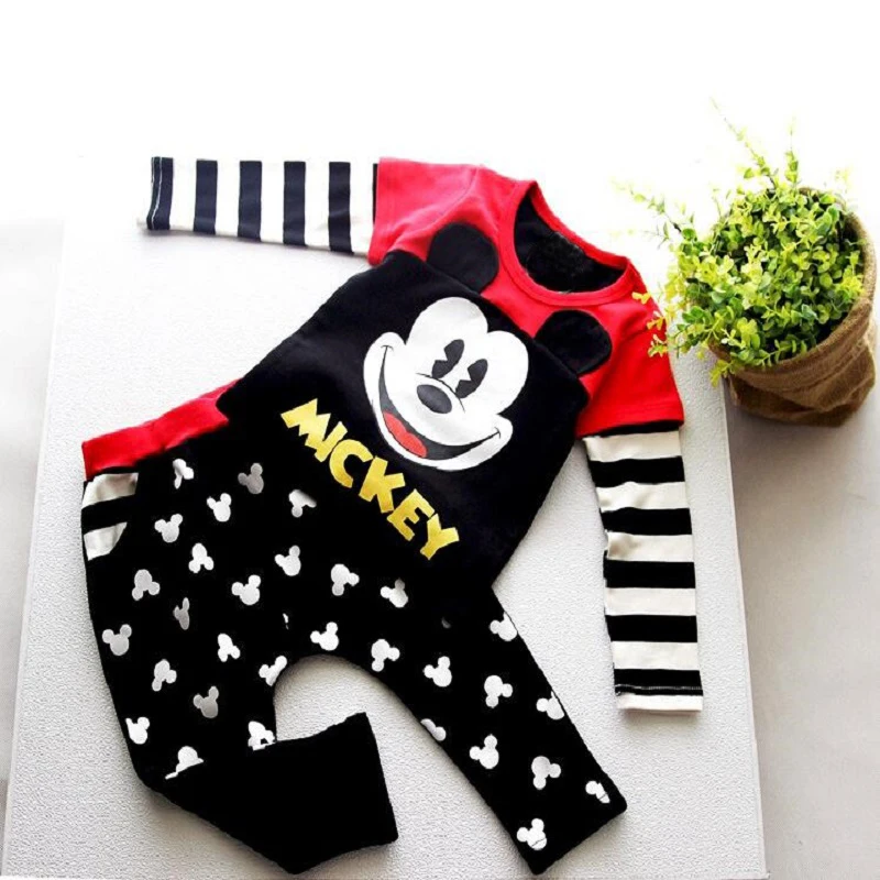 Детские комплекты детские костюмы комплект с рисунком Микки героями
