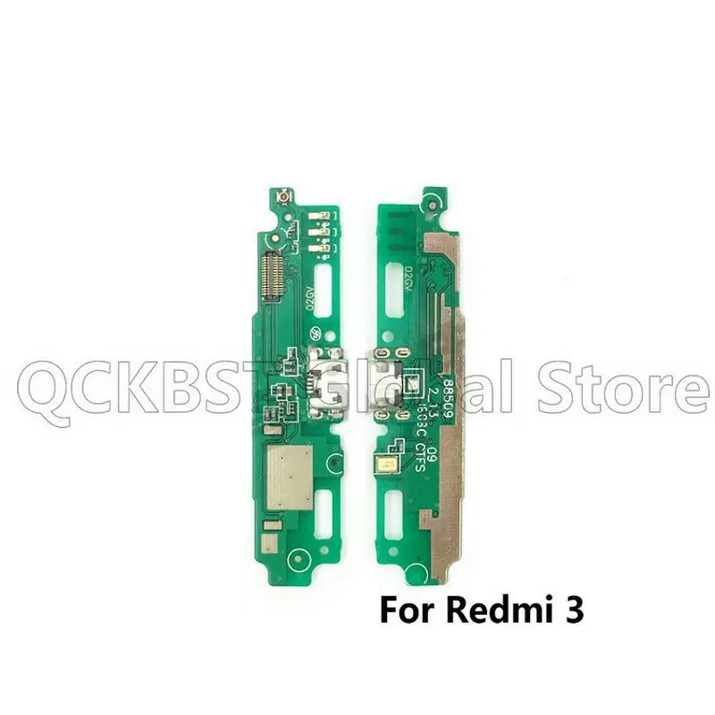 Для Xiaomi Redmi 3 3S 4X usb зарядное устройство Порт док-станция разъем гибкий кабель с микрофоном