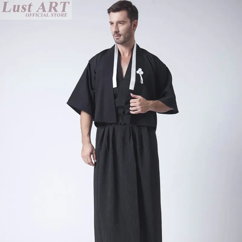 Женская юката мужская модель haori Оби Самурай женская национальное качество