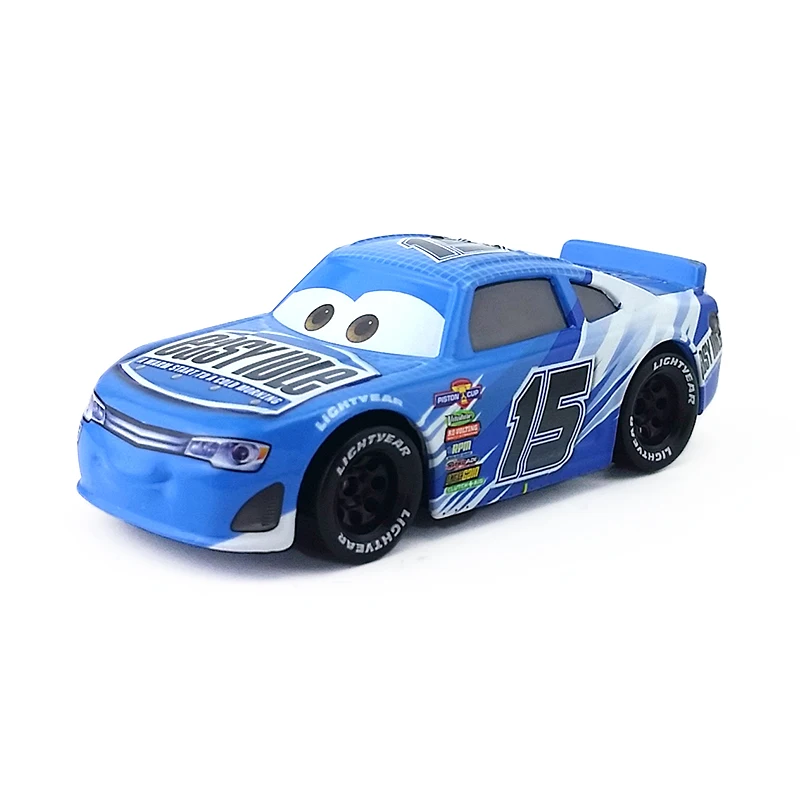 Disney &quotтачки 3 No.15 Carl clutchen Racer металл литья под давлением игрушечный автомобиль 1:55
